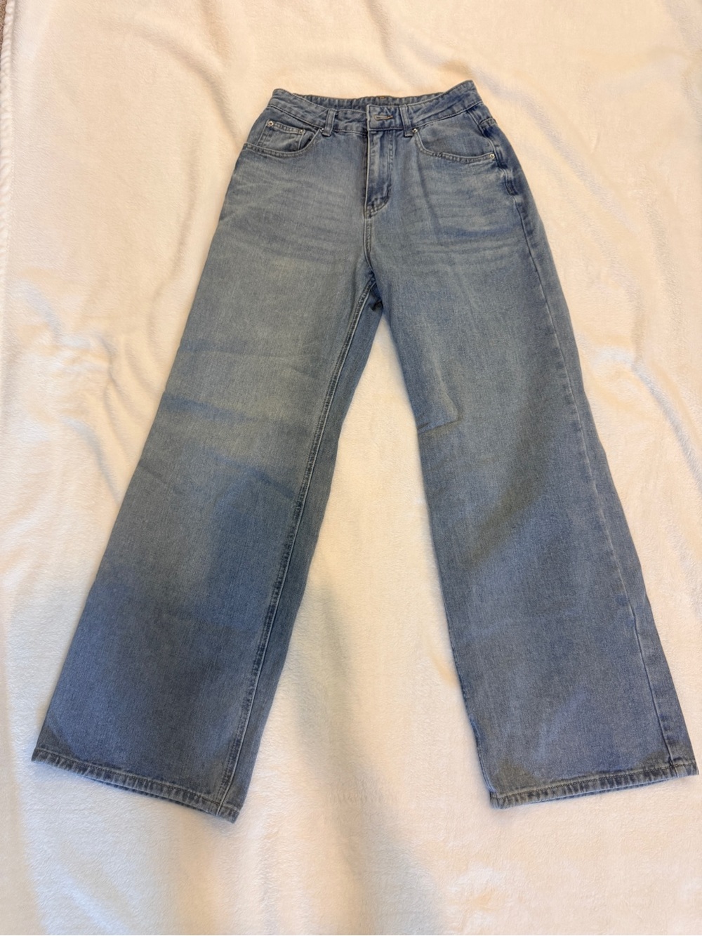 H&M Men's Bootcut Jeans — Faded Blue Denim